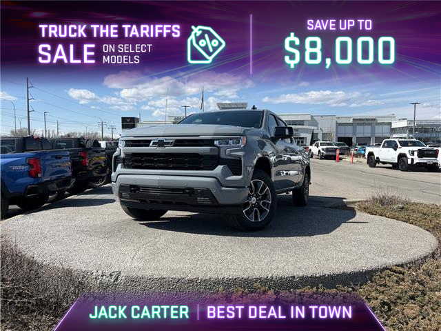 2025 Chevrolet Silverado 1500 RST (Stk: SG284669) in Calgary - Image 1 of 22