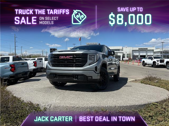2025 GMC Sierra 1500 Elevation (Stk: SZ195226) in Calgary - Image 1 of 20
