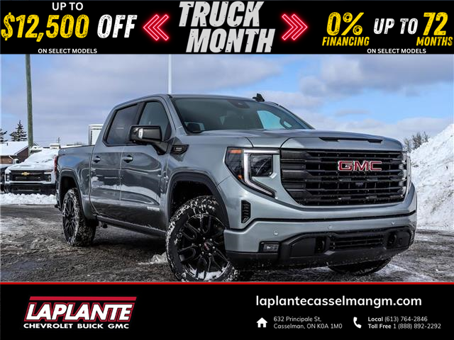 2025 GMC Sierra 1500 Elevation (Stk: 17708) in Casselman - Image 1 of 24