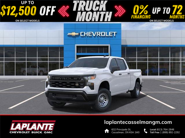 2025 Chevrolet Silverado 1500 Work Truck (Stk: 17809) in Casselman - Image 1 of 6