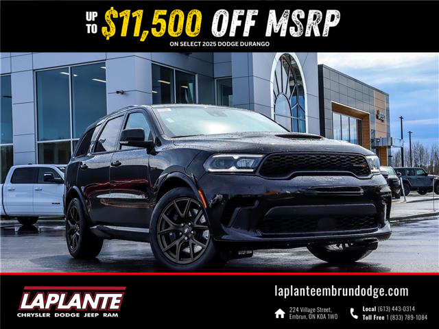 2025 Dodge Durango R/T (Stk: 25107) in Embrun - Image 1 of 25