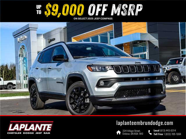 2025 Jeep Compass Altitude (Stk: 25037) in Embrun - Image 1 of 20