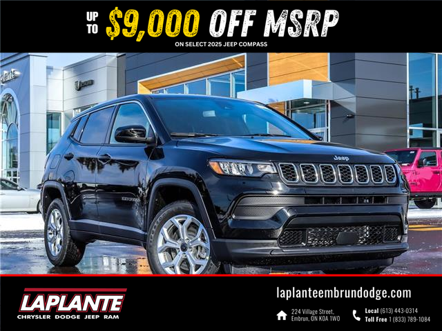 2025 Jeep Compass Sport (Stk: 25061) in Embrun - Image 1 of 19