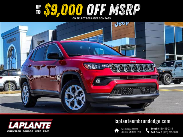 2025 Jeep Compass North (Stk: 25044) in Embrun - Image 1 of 22