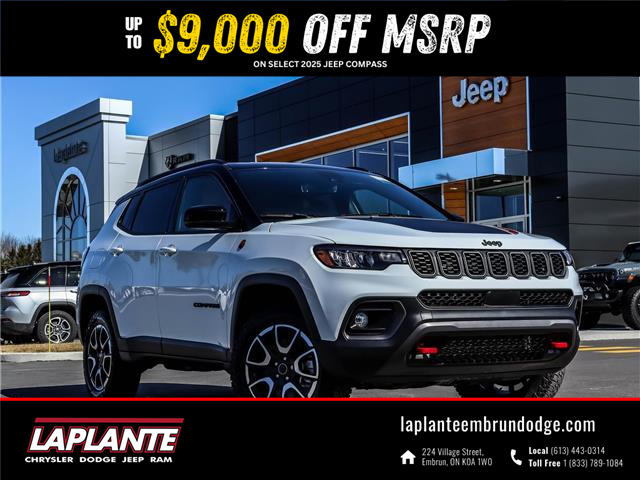 2025 Jeep Compass Trailhawk (Stk: 25083) in Embrun - Image 1 of 24