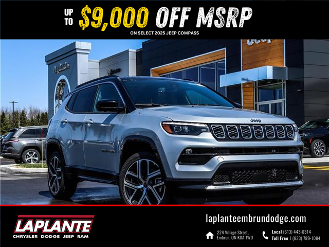 2025 Jeep Compass Limited (Stk: 25105) in Embrun - Image 1 of 24