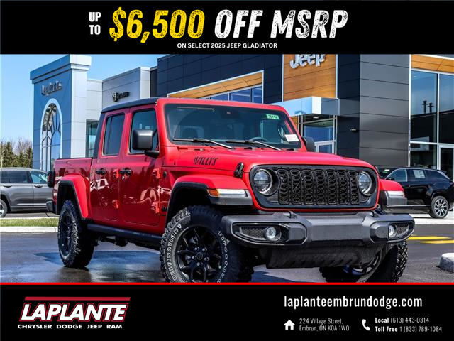 2025 Jeep Gladiator Sport S (Stk: 25114) in Embrun - Image 1 of 21