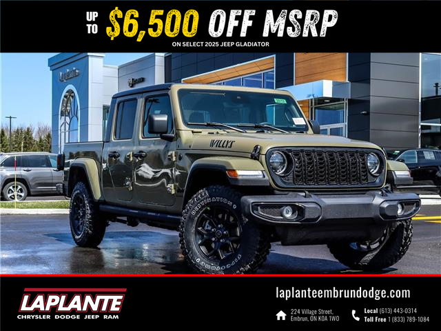 2025 Jeep Gladiator Sport S (Stk: 25113) in Embrun - Image 1 of 21