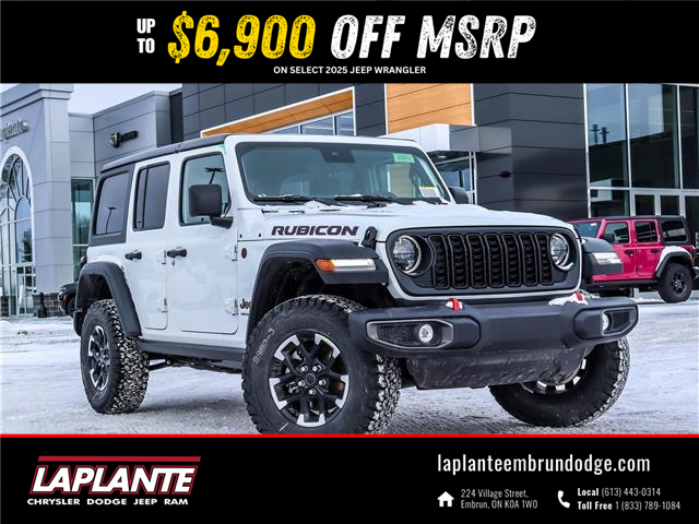 2025 Jeep Wrangler Rubicon (Stk: 25073) in Embrun - Image 1 of 21