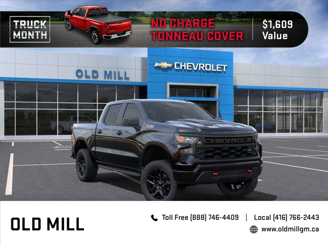 2025 Chevrolet Silverado 1500 Custom Trail Boss (Stk: 231520) in Toronto - Image 1 of 24