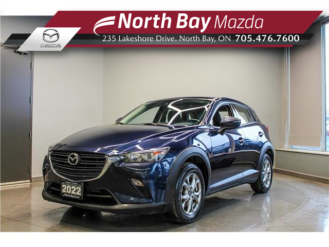 2022 Mazda CX-3 GS (Stk: 25199A) in North Bay - Image 1 of 25
