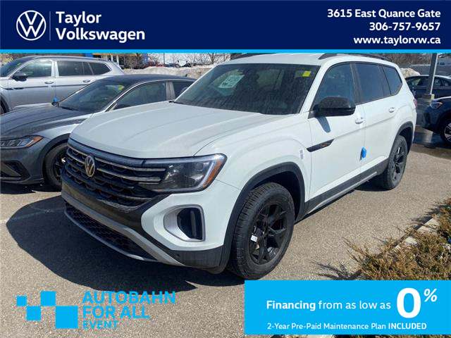2025 Volkswagen Atlas 2.0 TSI Peak Edition (Stk: 250235) in Regina - Image 1 of 5