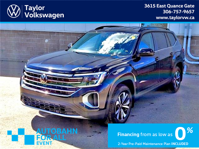 2025 Volkswagen Atlas 2.0 TSI Comfortline (Stk: 250228) in Regina - Image 1 of 41