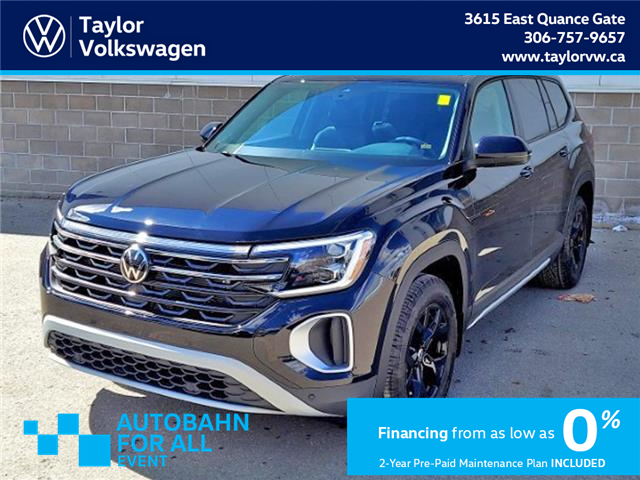 2025 Volkswagen Atlas 2.0 TSI Peak Edition (Stk: 250238) in Regina - Image 1 of 41