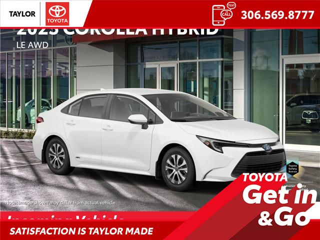 New 2025 Toyota Corolla Hybrid LE  - Regina - Taylor Toyota