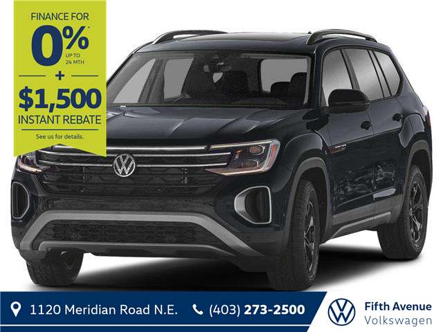 2025 Volkswagen Atlas 2.0 TSI Peak Edition (Stk: U87024) in Calgary - Image 1 of 3