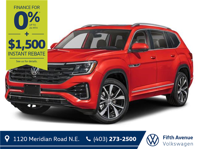 2025 Volkswagen Atlas 2.0 TSI Execline (Stk: 25200) in Calgary - Image 1 of 12