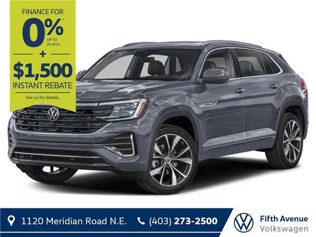 2025 Volkswagen Atlas Cross Sport 2.0 TSI Execline (Stk: 1V2FE2) in Calgary - Image 1 of 12