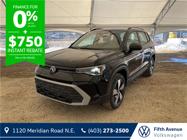 2025 Volkswagen Taos Trendline (Stk: 25103) in Calgary - Image 1 of 13
