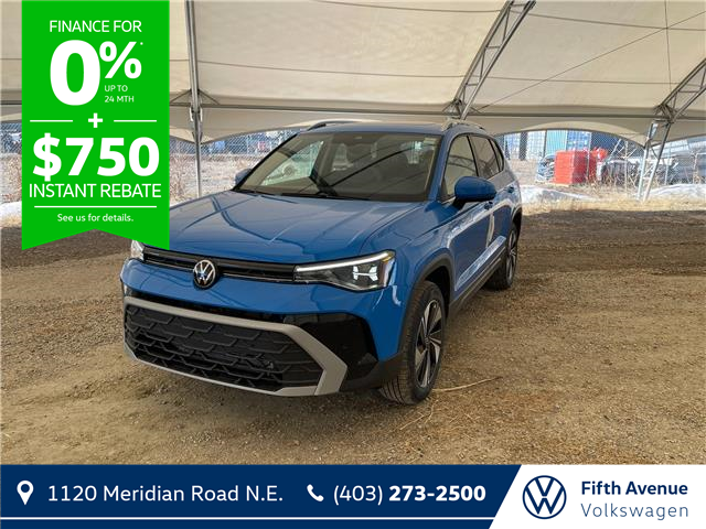 2025 Volkswagen Taos Comfortline (Stk: 25122) in Calgary - Image 1 of 13