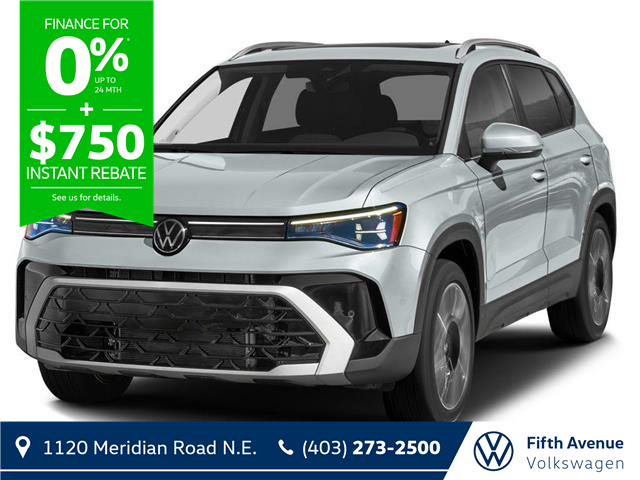 2025 Volkswagen Taos Highline (Stk: T28984) in Calgary - Image 1 of 3