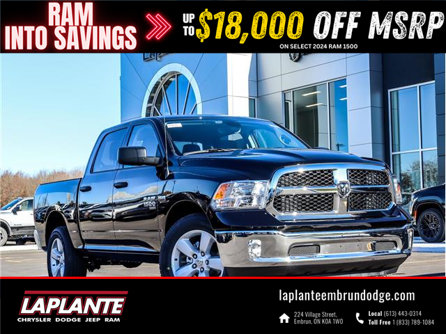 2024 RAM 1500 Classic Tradesman (Stk: 24174) in Embrun - Image 1 of 20