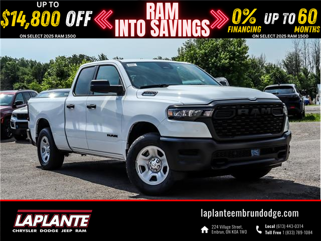 2025 RAM 1500 Tradesman (Stk: 25002) in Embrun - Image 1 of 20