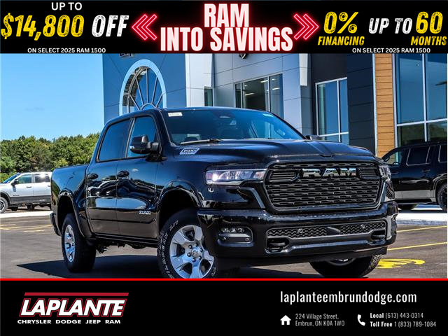 2025 RAM 1500 Big Horn (Stk: 25005) in Embrun - Image 1 of 23