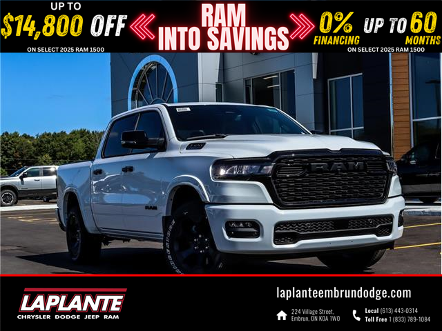 2025 RAM 1500 Big Horn (Stk: 25007) in Embrun - Image 1 of 23