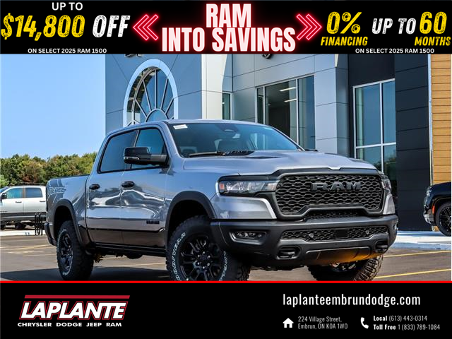 2025 RAM 1500 Rebel (Stk: 25017) in Embrun - Image 1 of 24