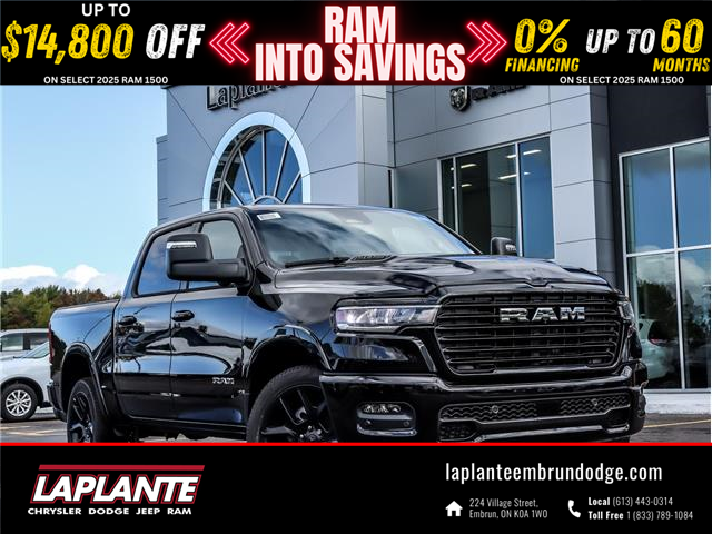 2025 RAM 1500 Laramie (Stk: 25016) in Embrun - Image 1 of 24