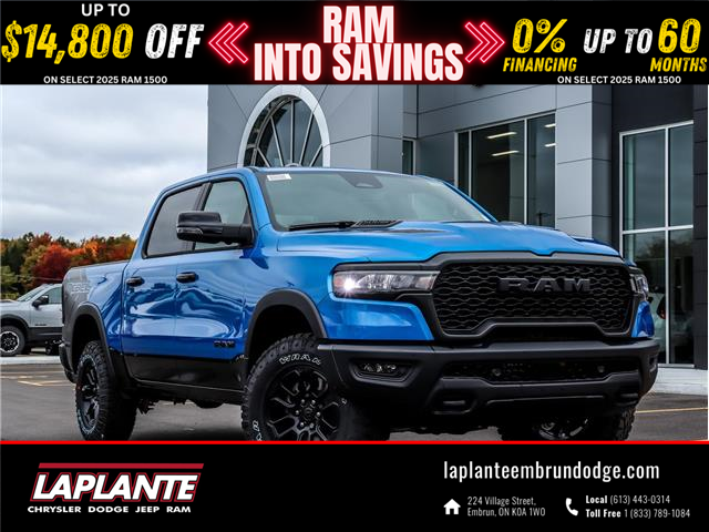 2025 RAM 1500 Rebel (Stk: 25012) in Embrun - Image 1 of 23