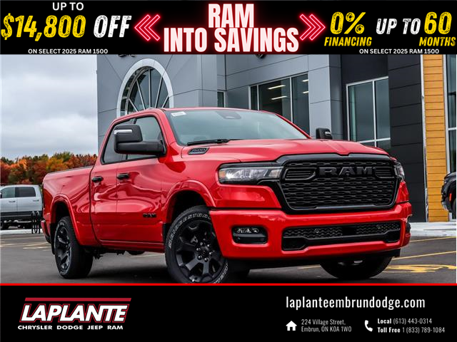 2025 RAM 1500 Big Horn (Stk: 25024) in Embrun - Image 1 of 23