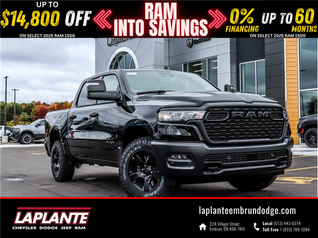 2025 RAM 1500 Tradesman (Stk: 25034) in Embrun - Image 1 of 22
