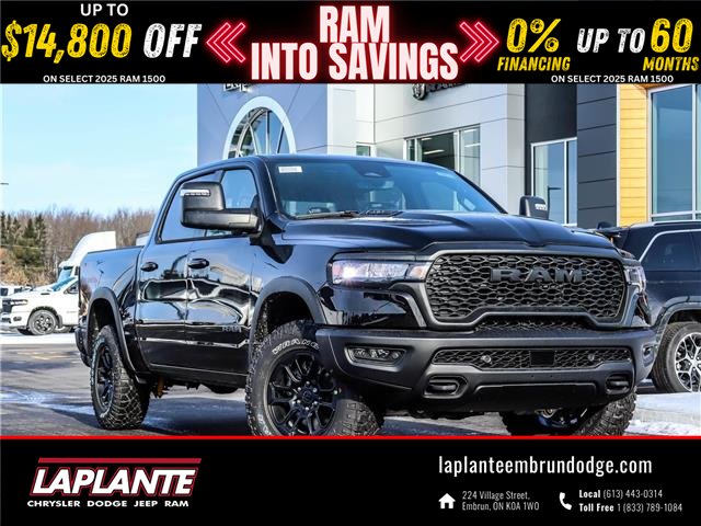 2025 RAM 1500 Rebel (Stk: 25053) in Embrun - Image 1 of 24