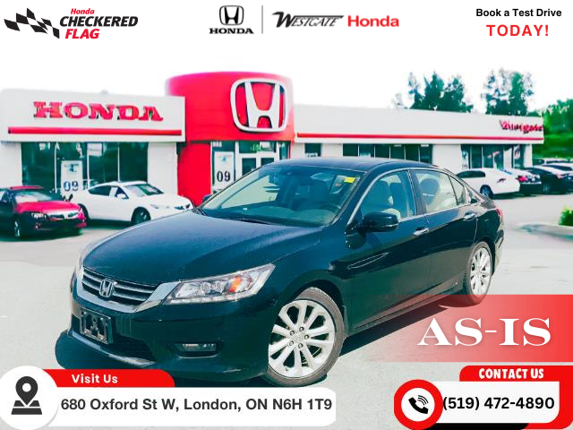 2014 Honda Accord Touring (Stk: R0672A) in London - Image 1 of 25