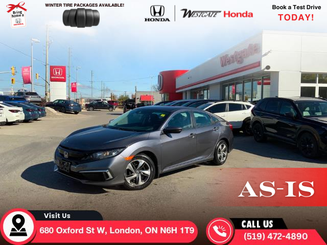 2020 Honda Civic LX (Stk: S0304A) in London - Image 1 of 21