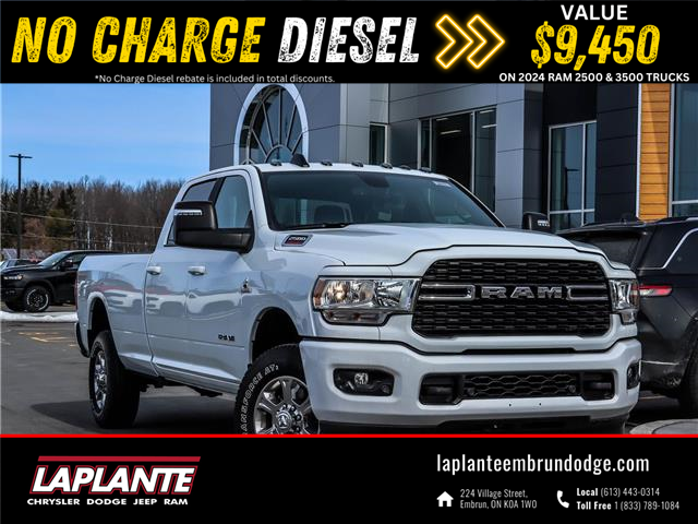 2024 RAM 2500 Big Horn (Stk: 24076) in Embrun - Image 1 of 25