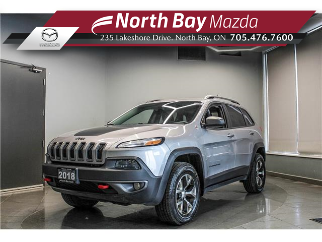 2018 Jeep Cherokee Trailhawk (Stk: U7515) in North Bay - Image 1 of 29