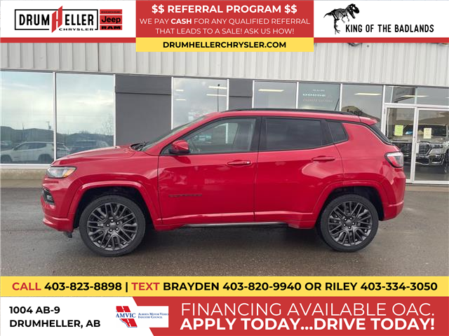 2022 Jeep Compass Limited (Stk: 27540) in Drumheller, - Image 1 of 15