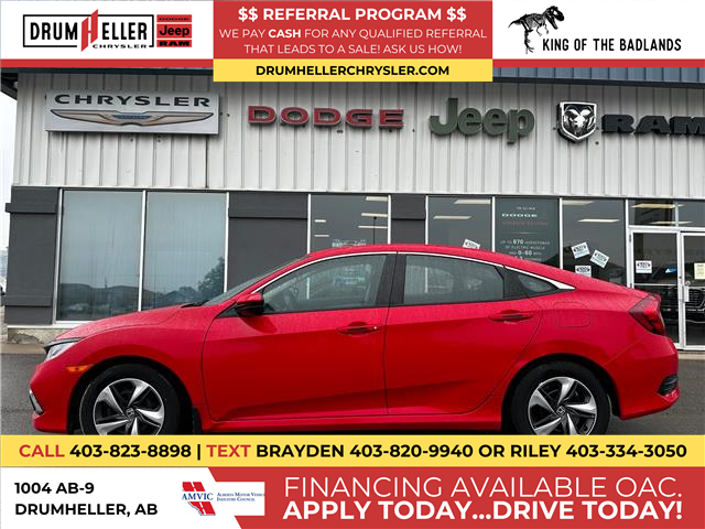 2021 Honda Civic LX (Stk: 28525) in Drumheller, - Image 1 of 22
