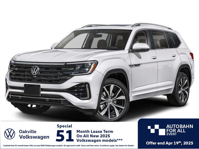 2025 Volkswagen Atlas 2.0 TSI Execline (Stk: 173116) in Oakville - Image 1 of 12