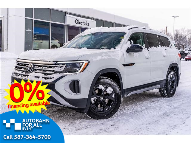 2025 Volkswagen Atlas 2.0 TSI Peak Edition (Stk: KS-29) in Okotoks - Image 1 of 34