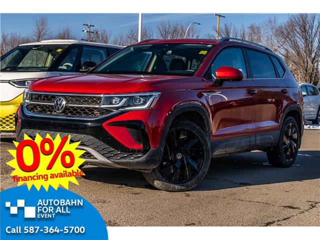 2024 Volkswagen Taos Highline (Stk: KU0333) in Okotoks - Image 1 of 33