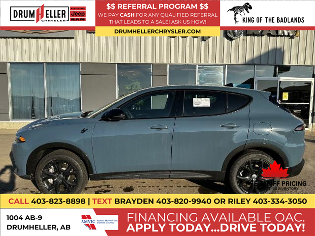 2024 Dodge Hornet PHEV R/T (Stk: 27090) in Drumheller, - Image 1 of 23