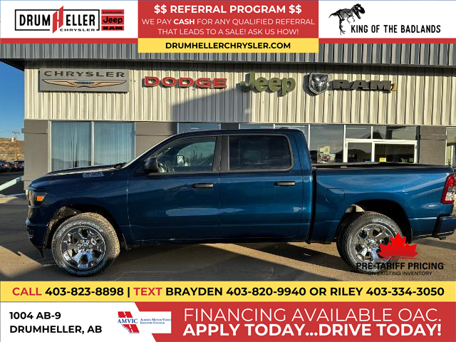 2024 RAM 1500 Tradesman (Stk: 27277) in Drumheller, - Image 1 of 23
