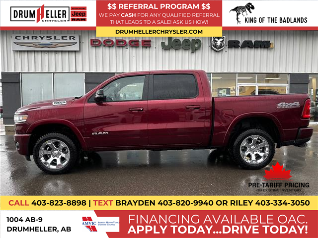 2025 RAM 1500 Big Horn (Stk: 28044) in Drumheller, - Image 1 of 26