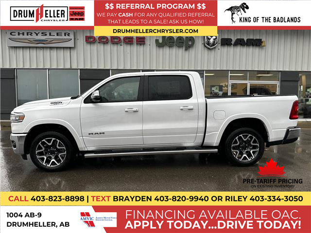 2025 RAM 1500 Laramie (Stk: 28027) in Drumheller, - Image 1 of 27