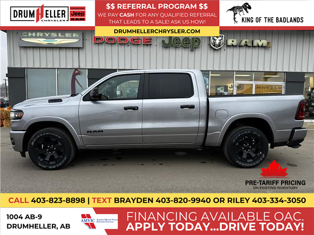 2025 RAM 1500 Big Horn (Stk: 28150) in Drumheller, - Image 1 of 25