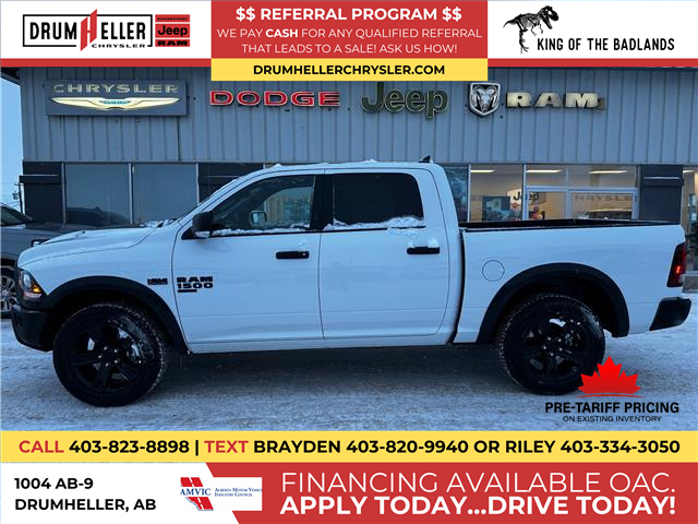 2024 RAM 1500 Classic Warlock (Stk: 28146) in Drumheller, - Image 1 of 23